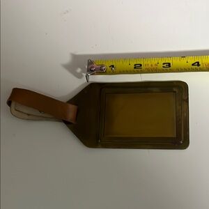 Vintage luggage tag